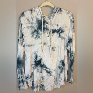 Tie dye, thin hoodie